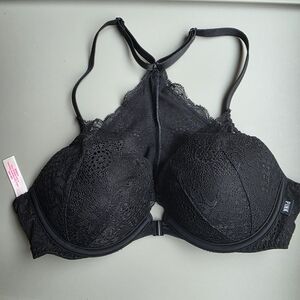 PINK Victoria's Secret Black Lace Bra